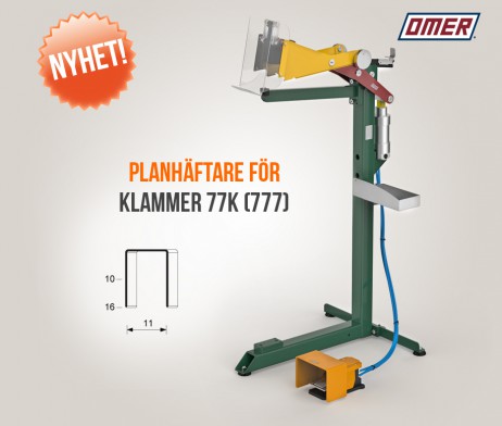 Planhäftare PB.77K SA klammer 77k från OMER eller 777 Kihlberg