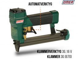 Klammerverktyg 3G.16 V automatverktyg 670