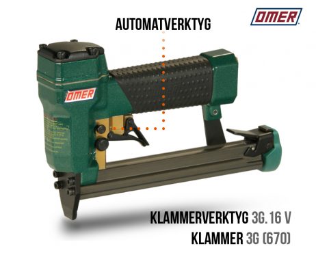 Klammerverktyg 3G.16 V automatverktyg 670