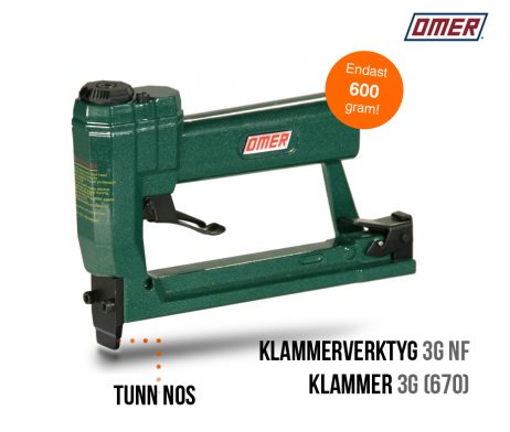 Klammerverktyg 3g NF tunn nos klammer 670