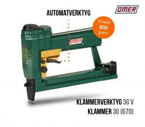Klammerverktyg 3G V automatverktyg klammer 670