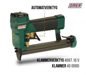 Klammerverktyg 4097.16 v Automatverktyg för klammer 40 och 690