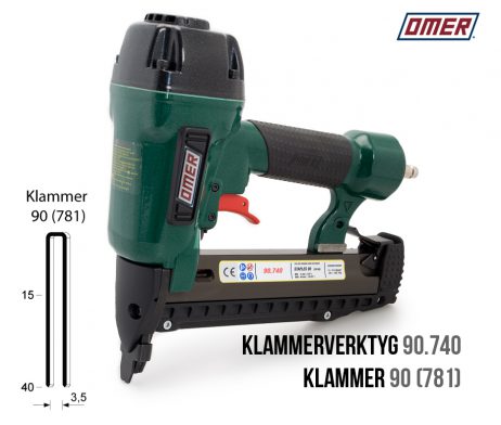 Klammerverktyg 90.740 klammer 90 eller 781