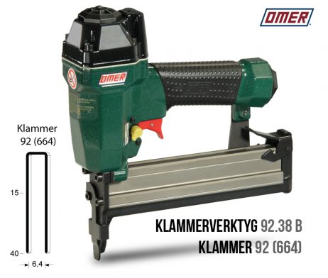 klammerverktyg 92.38 b underladdad klammer 92