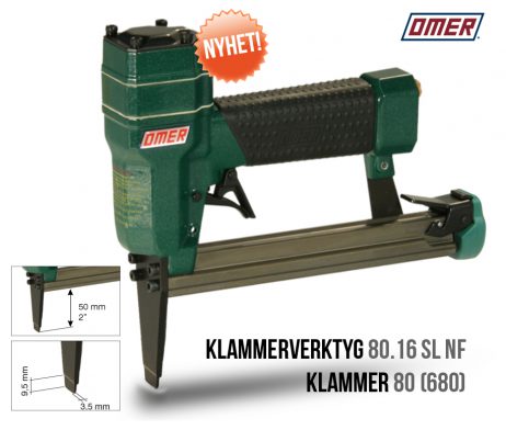 Klammerverktyg 80.16 SL NF Lång Tunn nos klammer 80