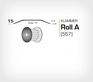 Klammer Roll A/15 Koppar - jk557-15