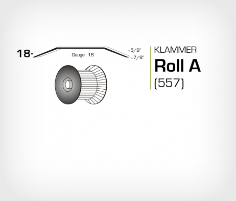 Klammer Roll A/18 Koppar - jk557-18