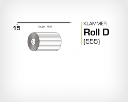 Klammer Roll D/15 Koppar - jk555-15
