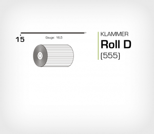 Klammer Roll D/15 Koppar - jk555-15